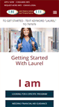 Mobile Screenshot of laurel.edu