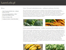 Tablet Screenshot of laurel.edu.pl